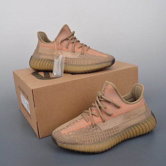 Adidas Yeezy 350 Boost V2 "Sand Taupe"Sneakers - Picture 1 of 9